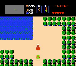 zelda nes gameplay